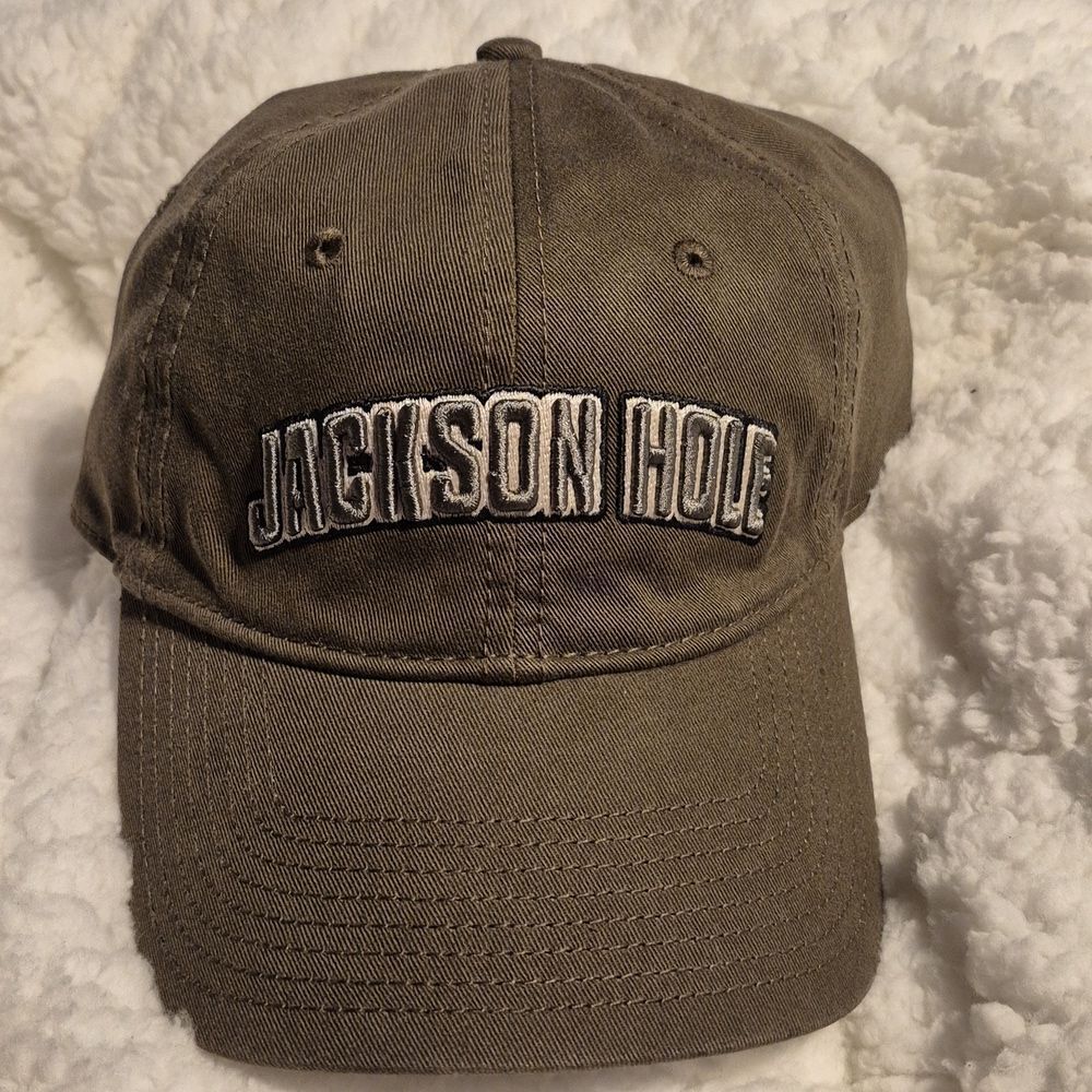 The Game - Jackson Hole, Wyoming Sliderback Hat - New